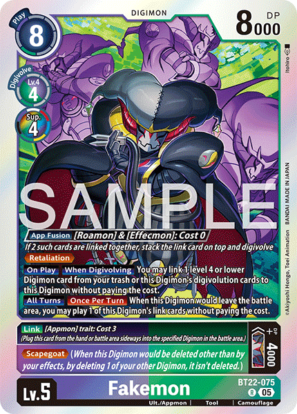 Fakemon (BT22-075) Rare