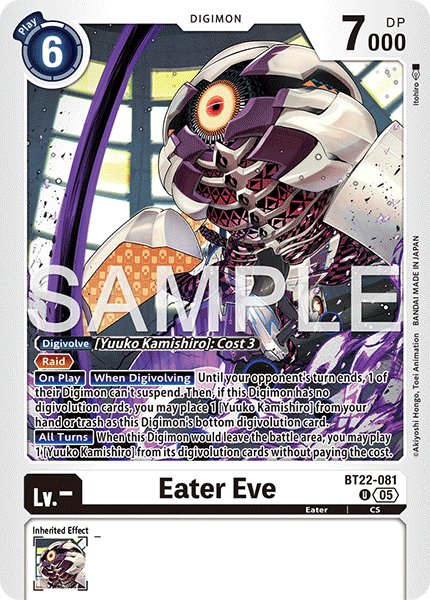 Eater Eve (BT22-081) Uncommon