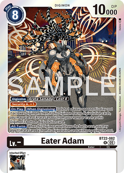 Eater Adam (BT22-082) Rare