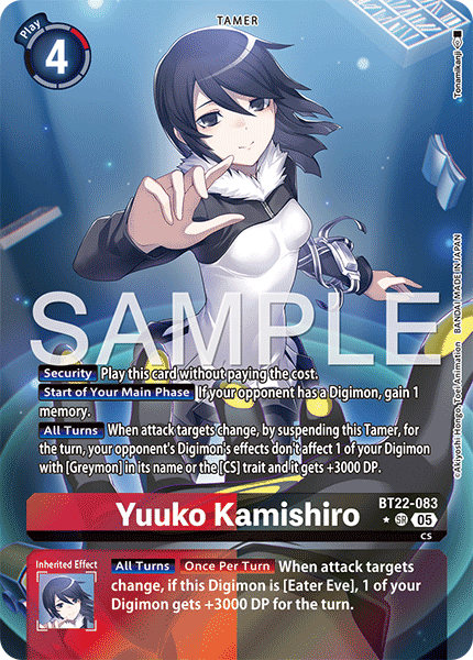 Yuuko Kamishiro (BT22-083) Alternative Art