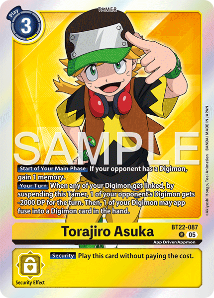 Torajiro Asuka (BT22-087) Rare