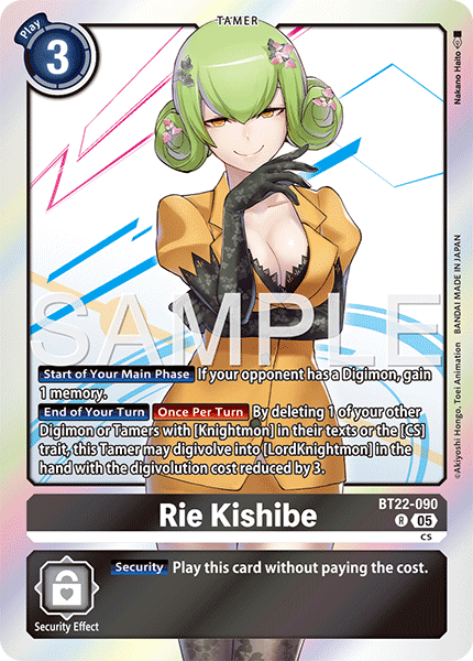 Rie Kishibe (BT22-090) Rare
