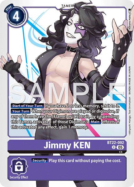 Jimmy KEN (BT22-092) Uncommon