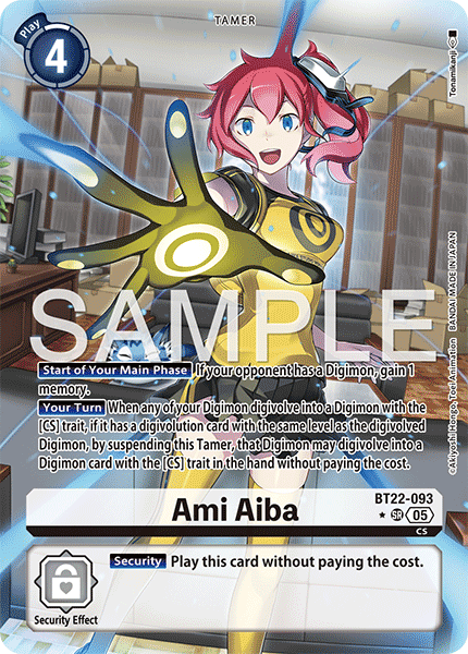 Ami Aiba (BT22-093) Alternative Art
