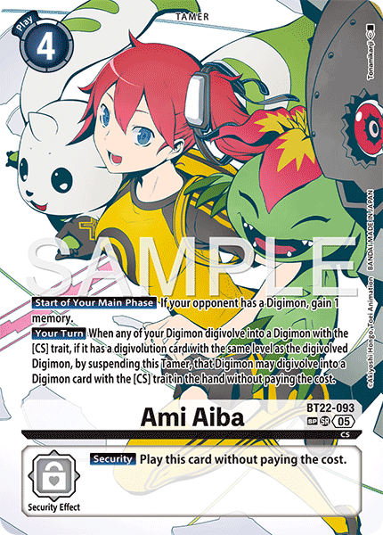 Ami Aiba (BT22-093) SP Alternative Art