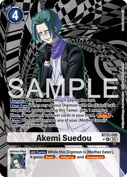 Akemi Suedou (BT22-095) Alternative Art