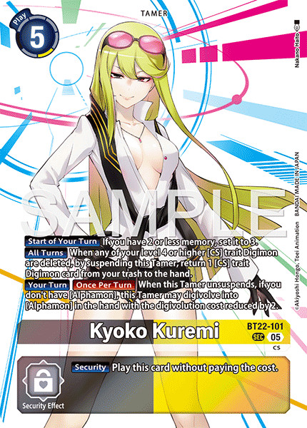 Kyoko Kuremi (BT22-101) Secret Rare