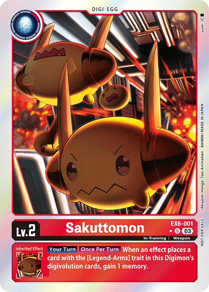 Sakuttomon (EX6-001) Box Topper