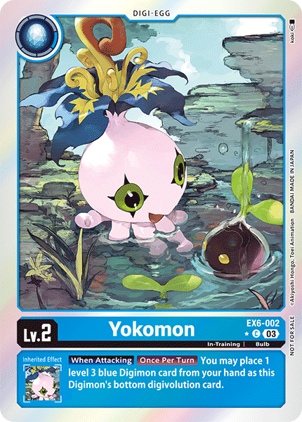 Yokomon (EX6-002) Box Topper