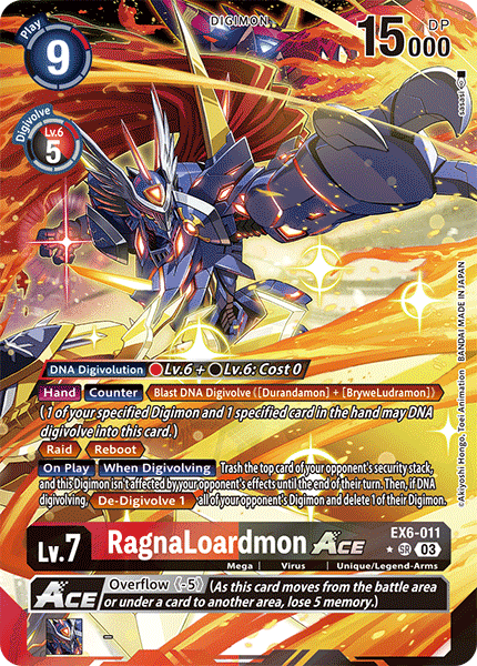 RagnaLoardmon ACE (EX6-011) Alternative Art