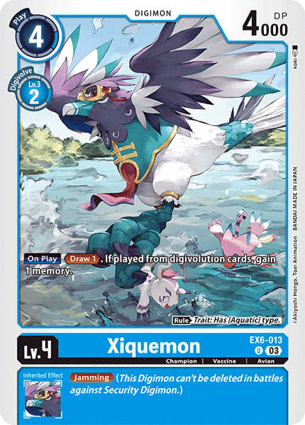 Xiquemon (EX6-013) Uncommon