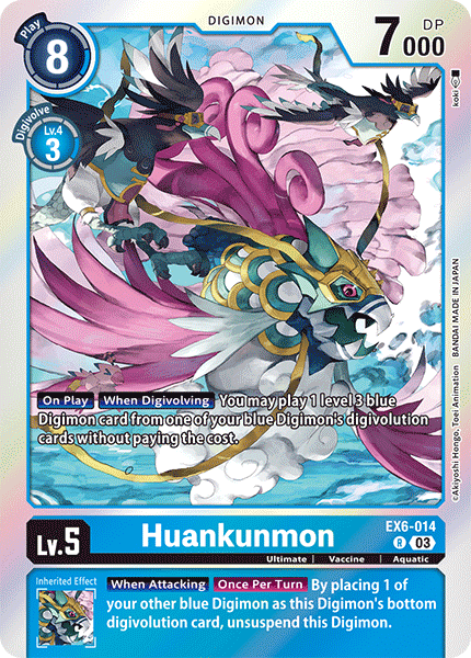 Huankunmon (EX6-014) Rare