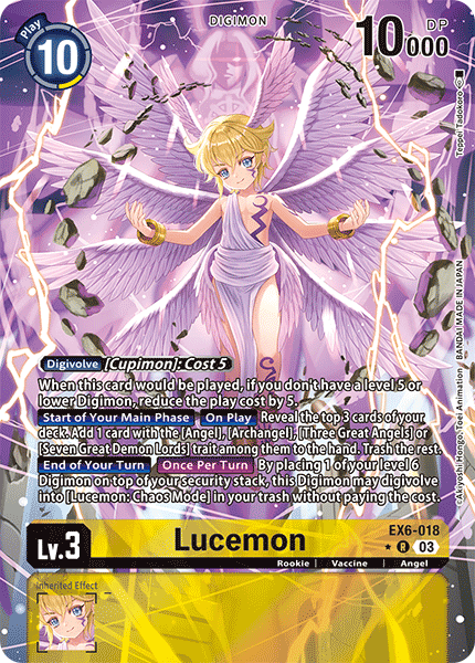 Lucemon (EX6-018) Alternative Art