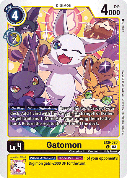 Gatomon (EX6-020) Common