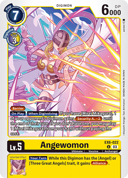 Angewomon (EX6-022) Uncommon