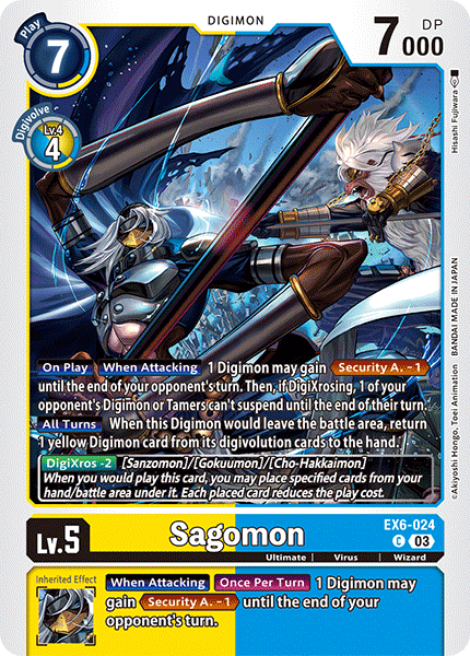 Sagomon (EX6-024) Common