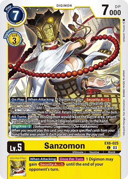 Sanzomon (EX6-025) Common