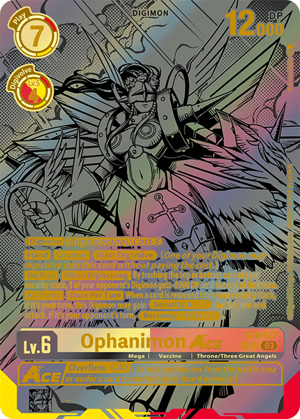 Ophanimon ACE (EX6-027) SP Alternative Art