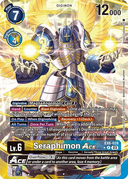 Seraphimon ACE (EX6-028) Alternative Art