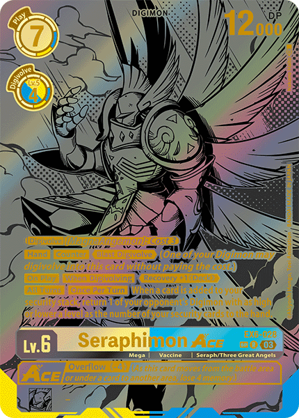 Seraphimon ACE (EX6-028) SP Alternative Art