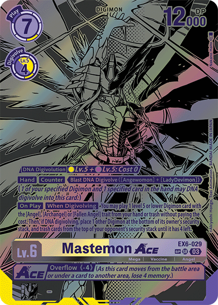 Mastemon ACE (EX6-029) SP Alternative Art