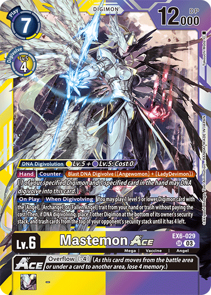 Mastemon ACE (EX6-029) Super Rare