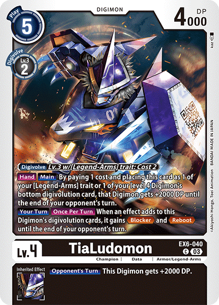 TiaLudomon (EX6-040) Common