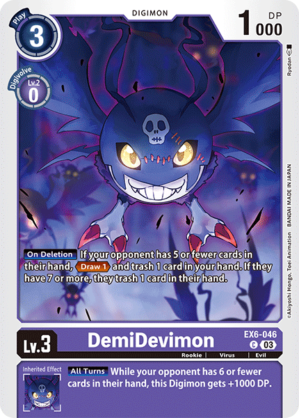 DemiDevimon (EX6-046) Common