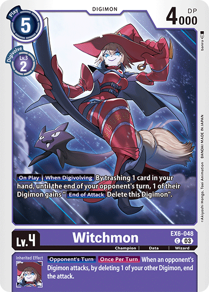 Witchmon (EX6-048) Common