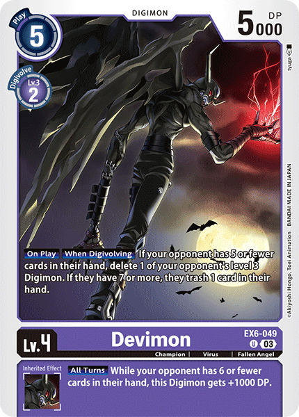 Devimon (EX6-049) Uncommon