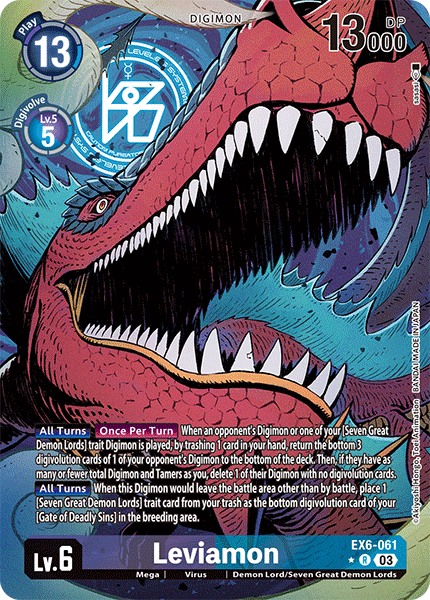 Leviamon (EX6-061) Alternative Art