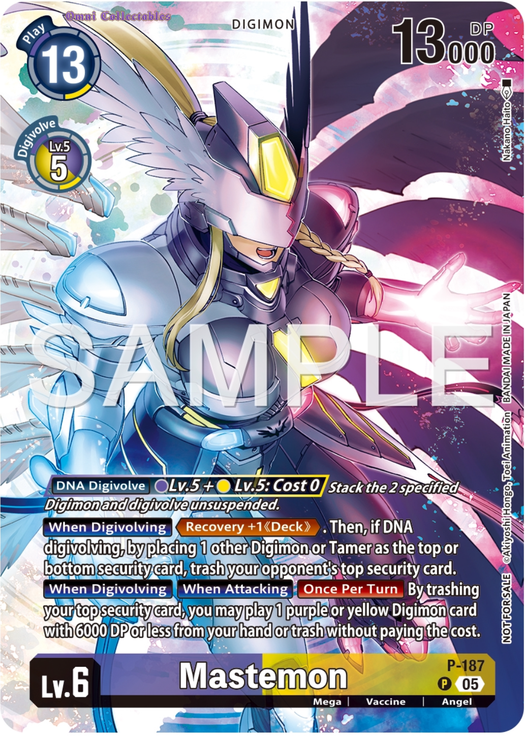 Mastemon (P-187) Ilustration Celebration Pack