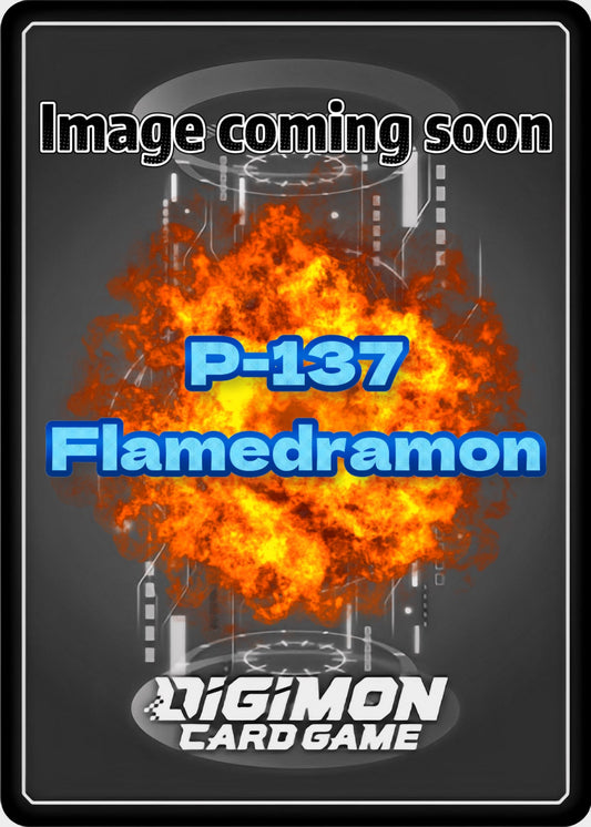 (Pre-order 31/10/2025) Flamedramon (P-137) Billion Bullet [LM06]