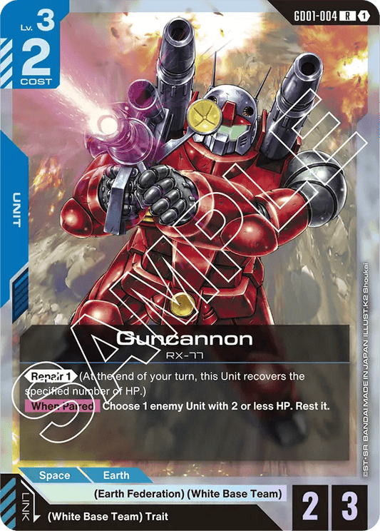 GD01-004: Guncannon (Rare)