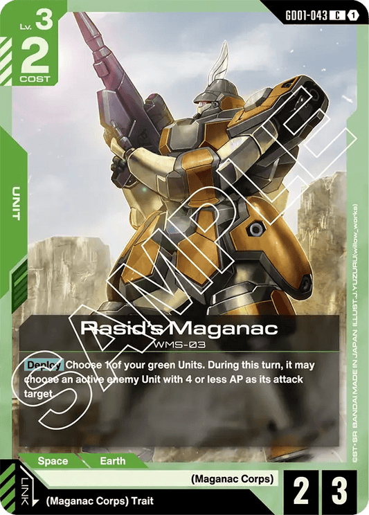 GD01-043: Rasid’s Maganac (Common)