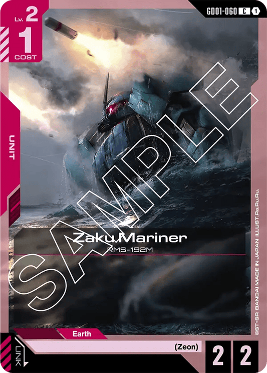 GD01-060: Zaku Mariner (Common)