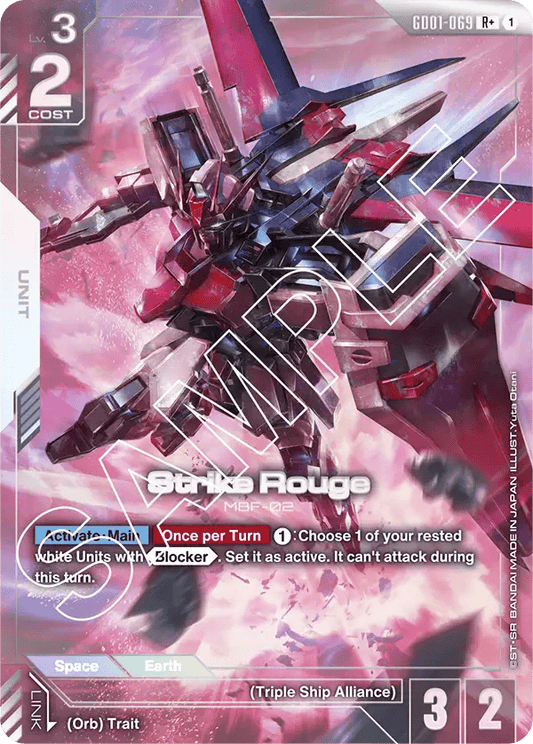 GD01-069: Strike Rouge R+ (Alternative Art)