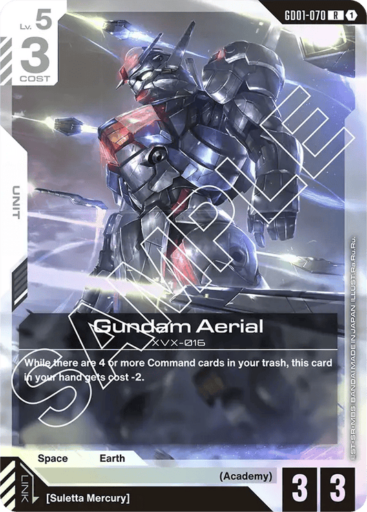 GD01-070: Gundam Aerial (Rare)