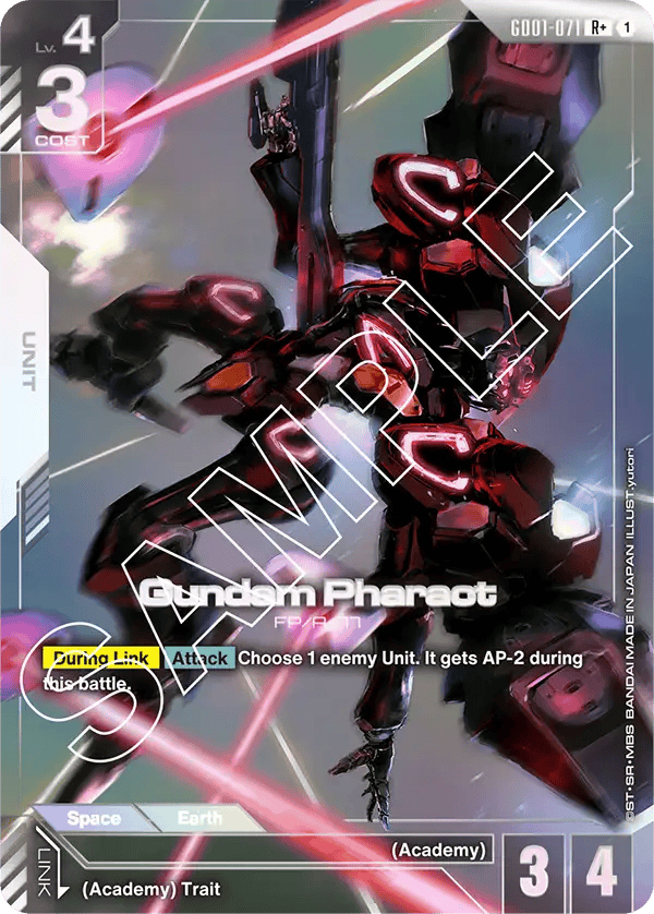 GD01-071: Gundam Pharact R+ (Alternative Art)