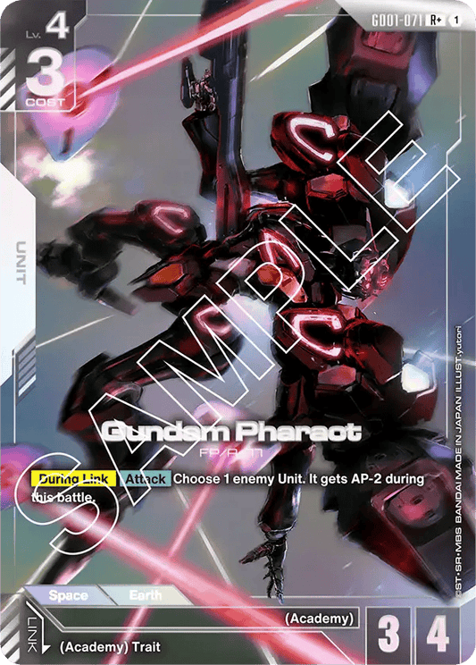 GD01-071: Gundam Pharact R+ (Alternative Art)
