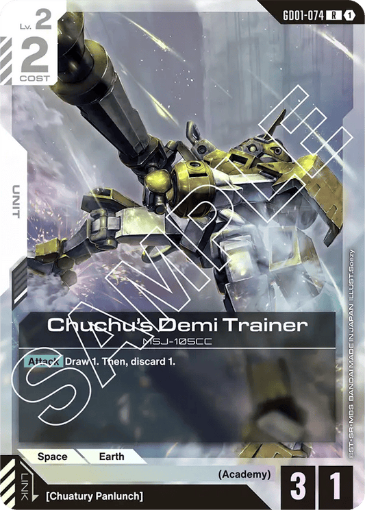 GD01-074: Chuchu’s Demi Trainer (Rare)