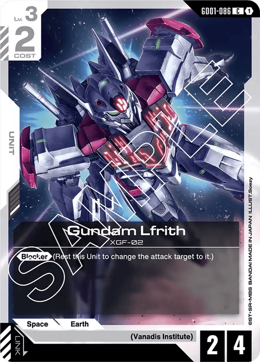 GD01-086: Gundam Lfrith (Common)