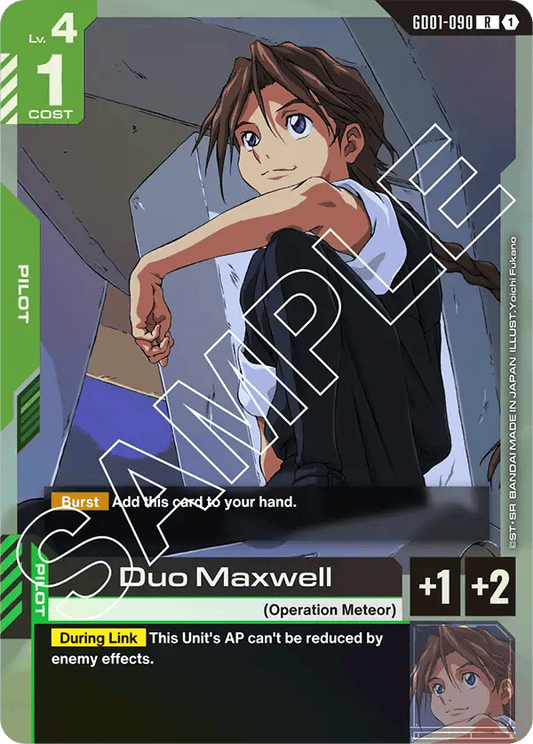 GD01-090: Duo Maxwell (Rare)