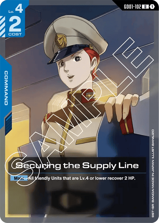 GD01-102: Securing the Supply Line (Uncommon)