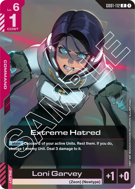 GD01-112: Extreme Hatred (Rare)