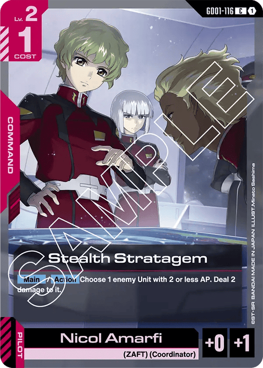 GD01-116: Stealth Stratagem (Common)