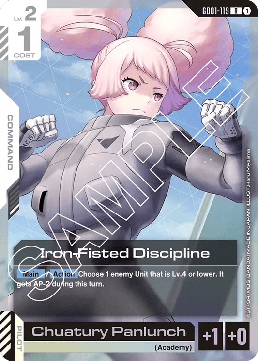 GD01-119: Iron-Fisted Discipline (Rare)