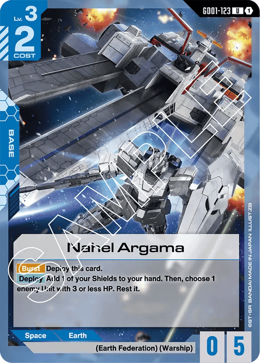 GD01-123: Nahel Argama (Uncommon)
