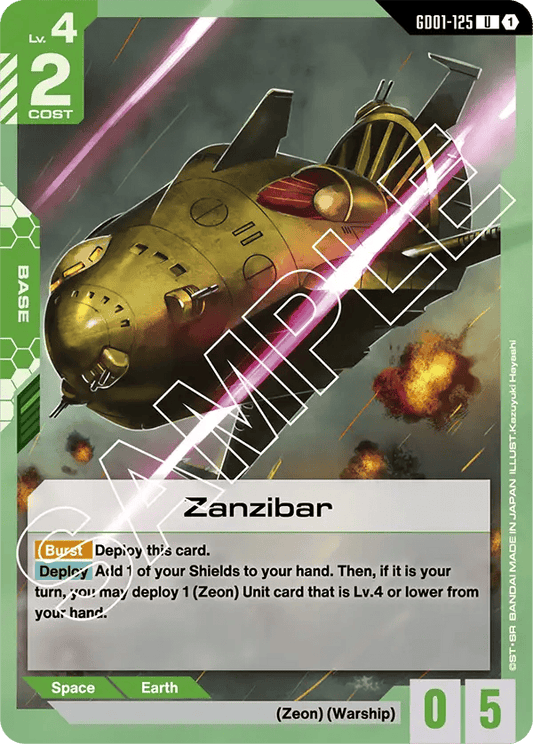GD01-125: Zanzibar (Uncommon)