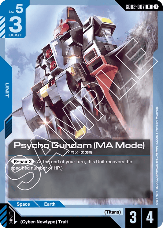 GD02-007: Psycho Gundam (MA Mode) (Uncommon)